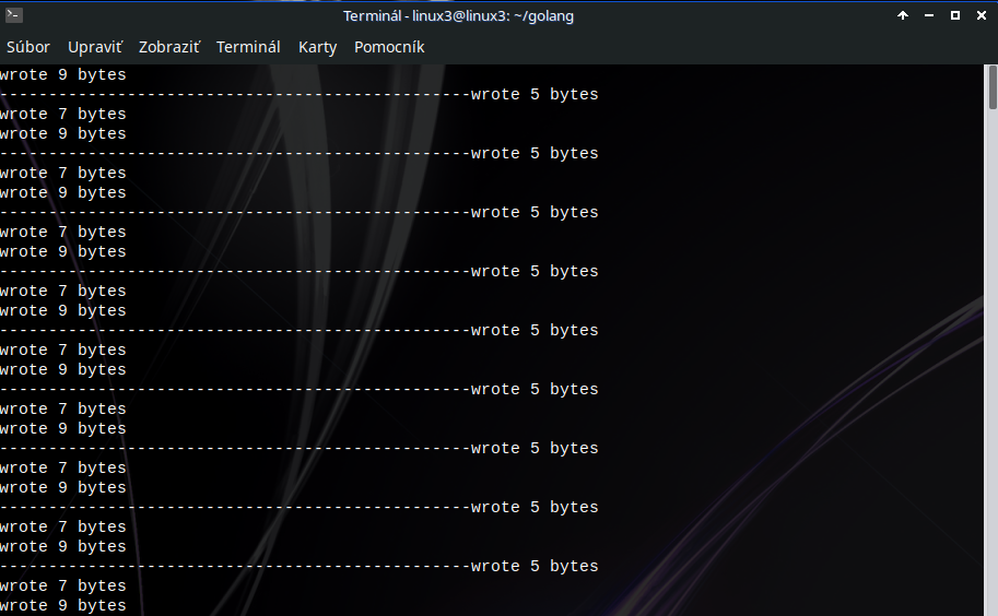 Golang záťažový test pre hdd, ssd